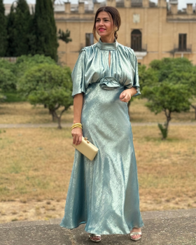 VESTIDO FLORA ESMERALDA