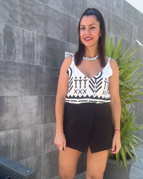 BLUSA ETNICA BLANCA