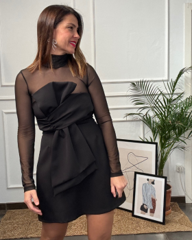 Vestido LAZADA Negro