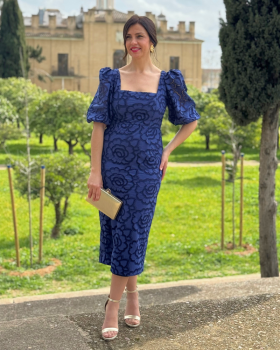 Vestido AVA Perforado