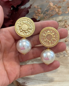 Pendiente PERLA Nácar