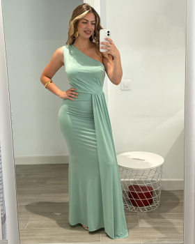 Vestido HEBILIA Verde agua