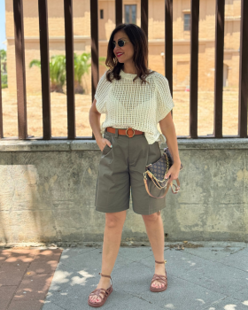 Bermuda PINZAS Verde