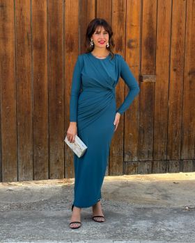 Vestido NEJJE Petroleo