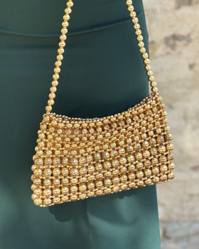 Bolso CUENTAS Dorado