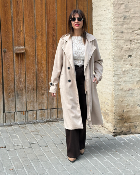 Gabardina ANTELINA Cruzada