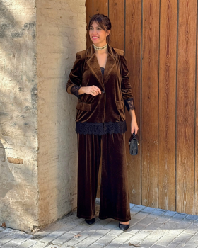 Traje TERCIOPELO Marrón