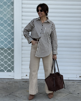 Jeans WIDE LEG Cinturón