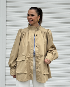 Gabardina OVERSIZE Camel