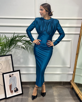 Vestido AMBRE Petróleo