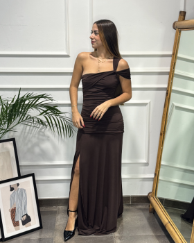 Vestido IDONA Marrón