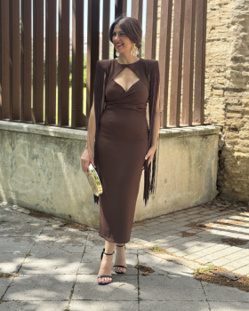 Vestido MINUET Marrón