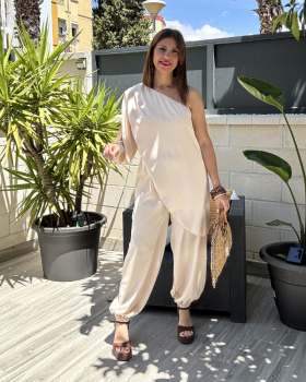 Mono ASIMETRICO Capa Beige