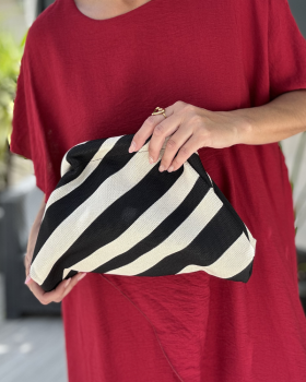 Clutch RAYAS Negra