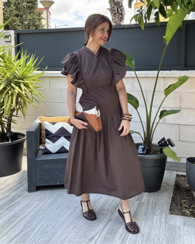 Vestido Escote CRUZADO