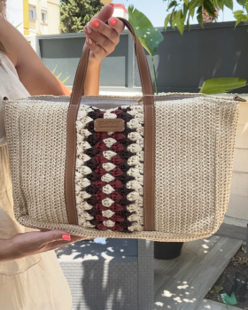 Bolso SHOPPER Rafia