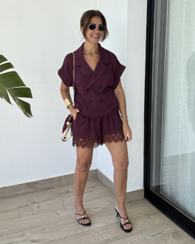 Conjunto HOLLY Burdeos