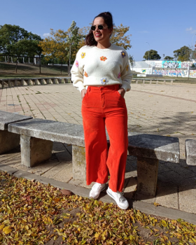 PANTALON CULOTTE PANA